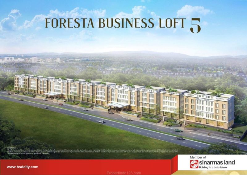 FORESTA BUSINESS LOFT 5 BSD CITY  0818 800 087